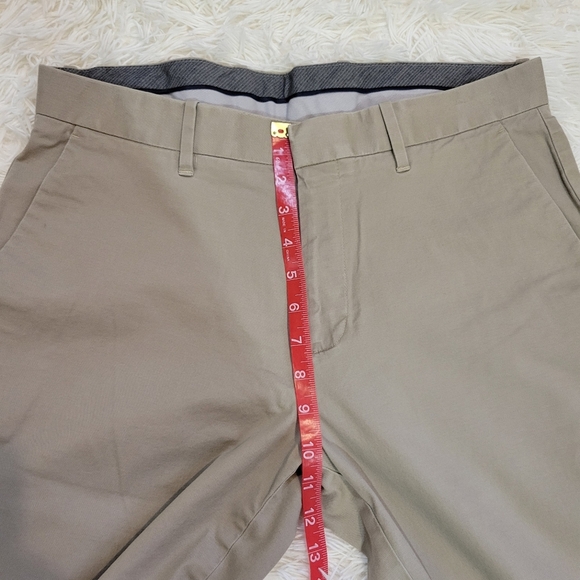 Murano Wardrobe Essentials Men Business Casual Beige Dress Pants Size 32W x 30L - Picture 3 of 8